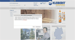 Desktop Screenshot of kleiberit-direct.com